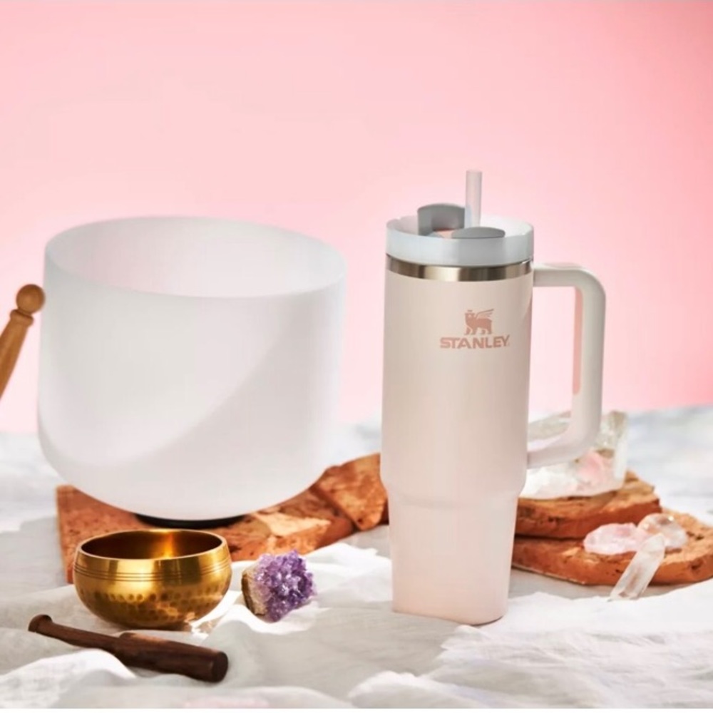 Stanley White Travel Mug